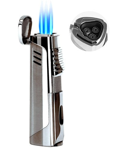 Silver Pinnacle Triple Flame Torch