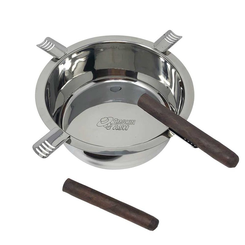 Smokin Ash Hartford Stainless Ashtray
