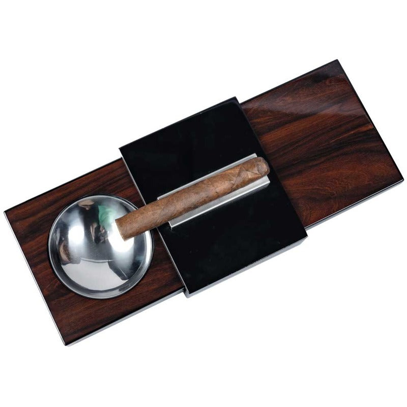 Luxury Ashtray with Humidor & Humidifier