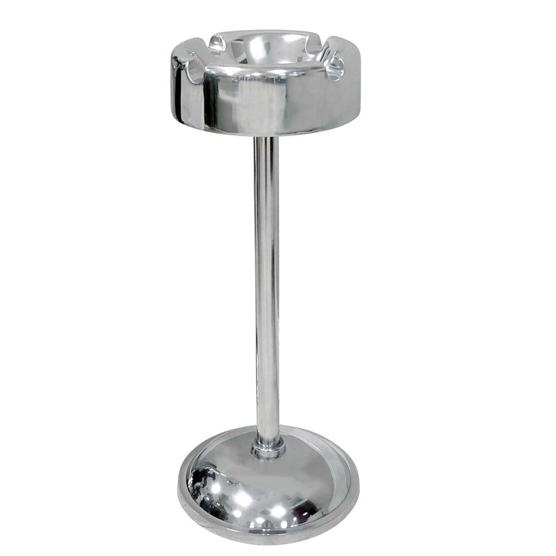 Smokin Ash Tall Aluminum Ashtray – Recessed Rest Design