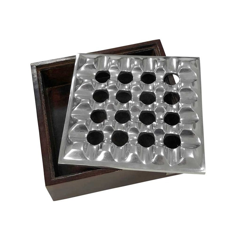 Smokin Ash Aluminum Grid Ashtray