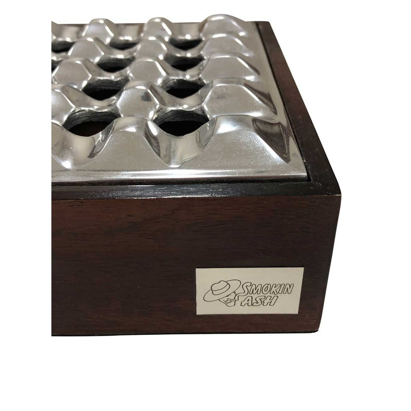 Smokin Ash Aluminum Grid Ashtray