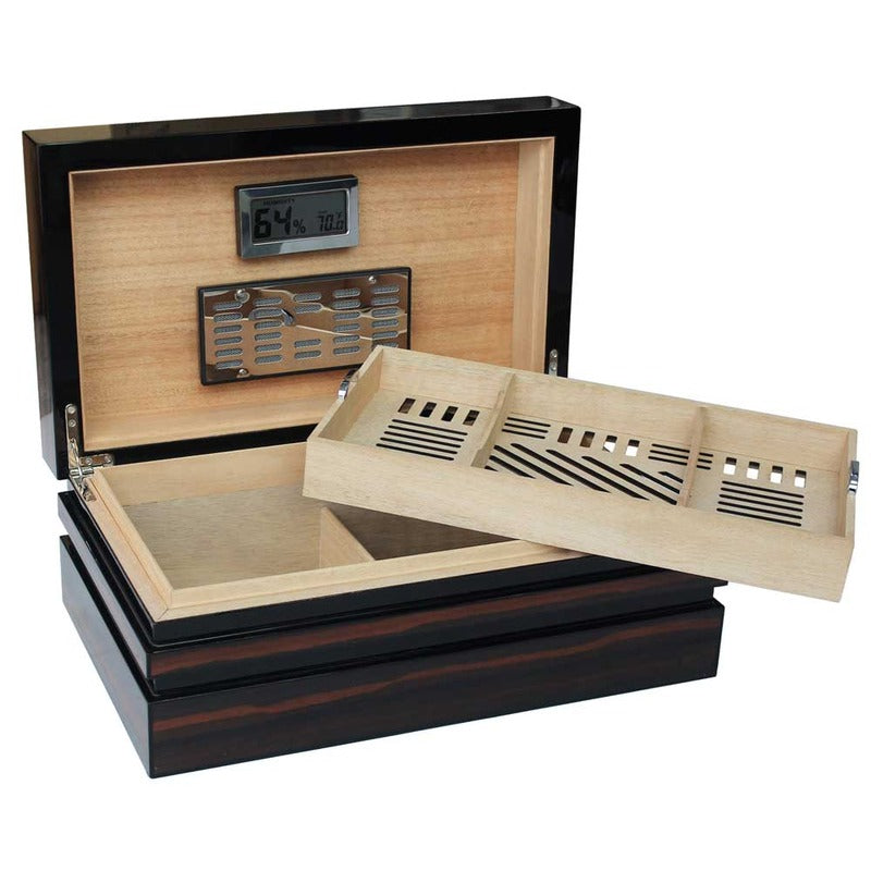 Luxury Humidor with Digital Hygrometer