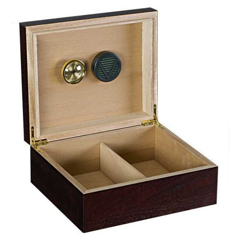 Premium Cedar Lined Humidor with Humidifier & Hygrometer