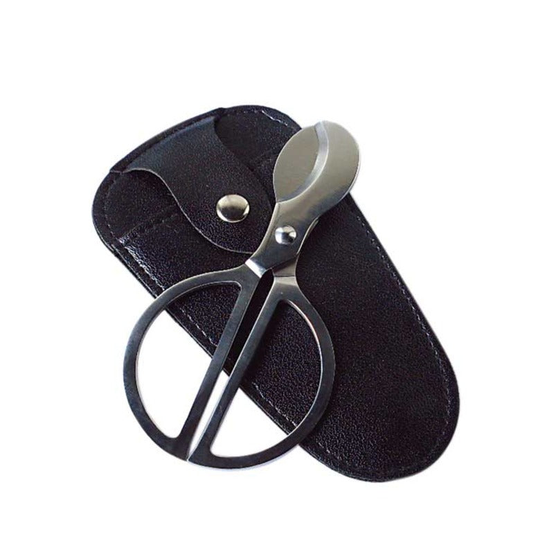 Premium Stainless Cutting Scissors with Leather Pouch