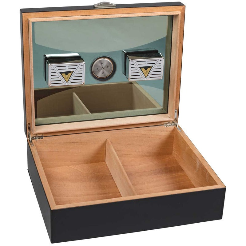 Delano Luxe Matte Humidor with UV Glass