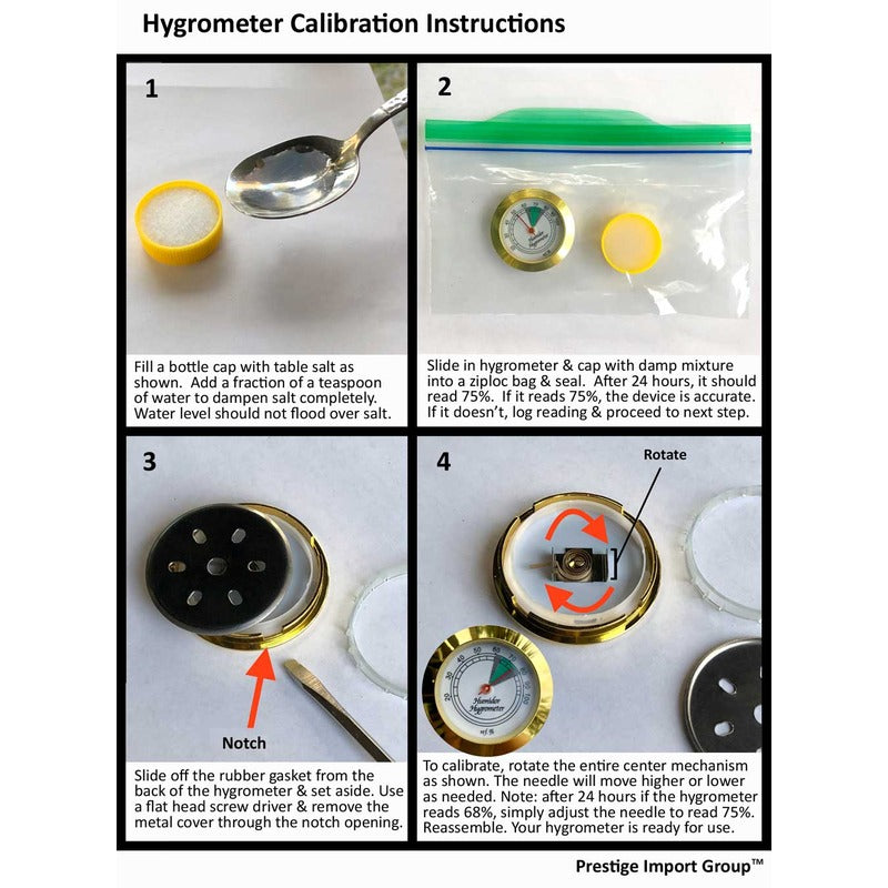 Polished Humidity Meter with Calibration
