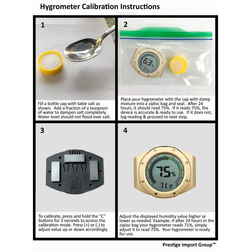Luxury Temp & Humidity Tracker