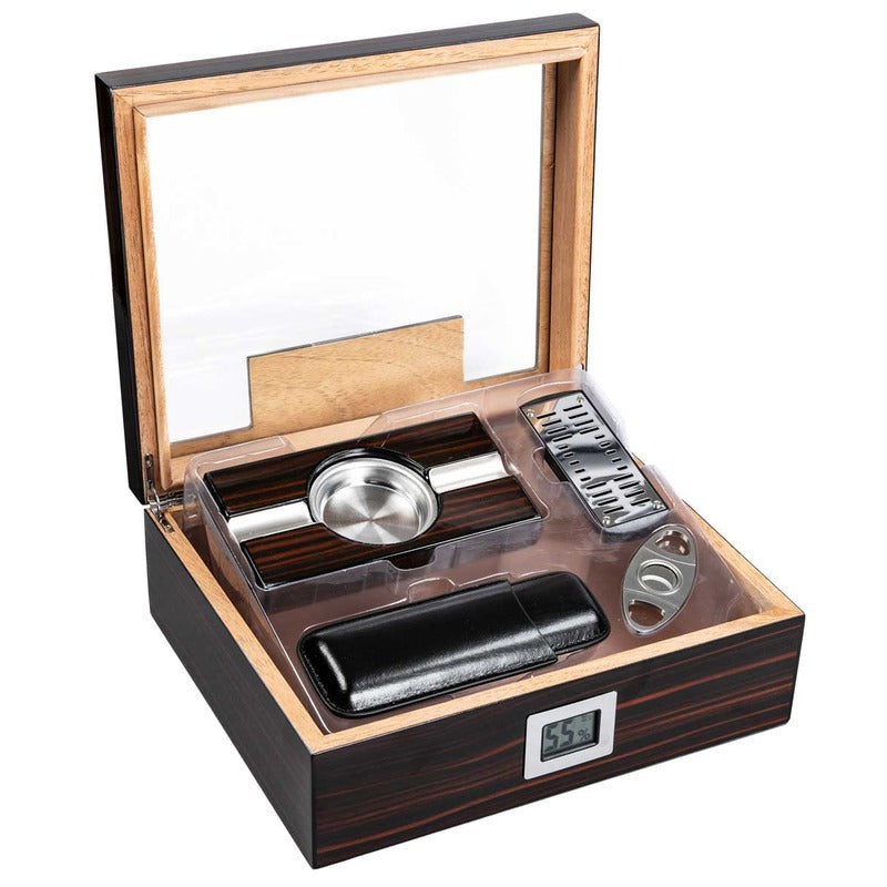 Kensington Luxe Humidor Set