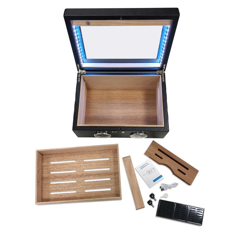 LemansGT Luxe Lock Humidor