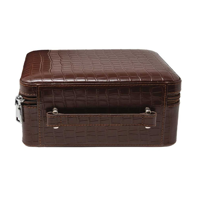 ManhattanXL Luxury Crocodile Leather Humidor Kit