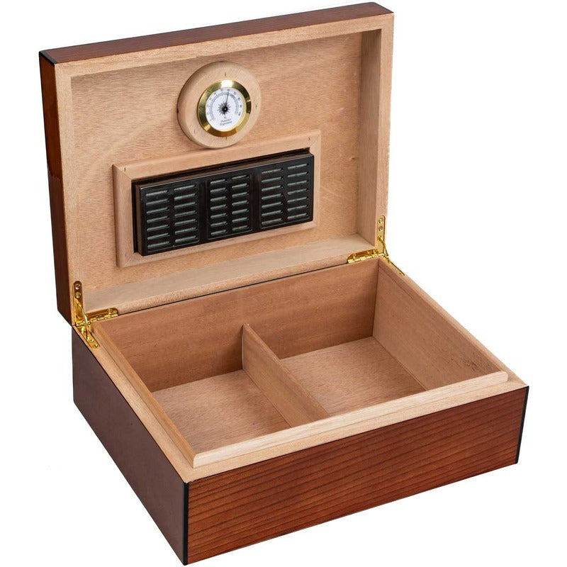Napoli Luxury Walnut Burl Humidor