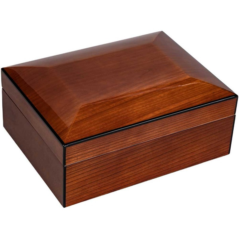 Napoli Luxury Walnut Burl Humidor