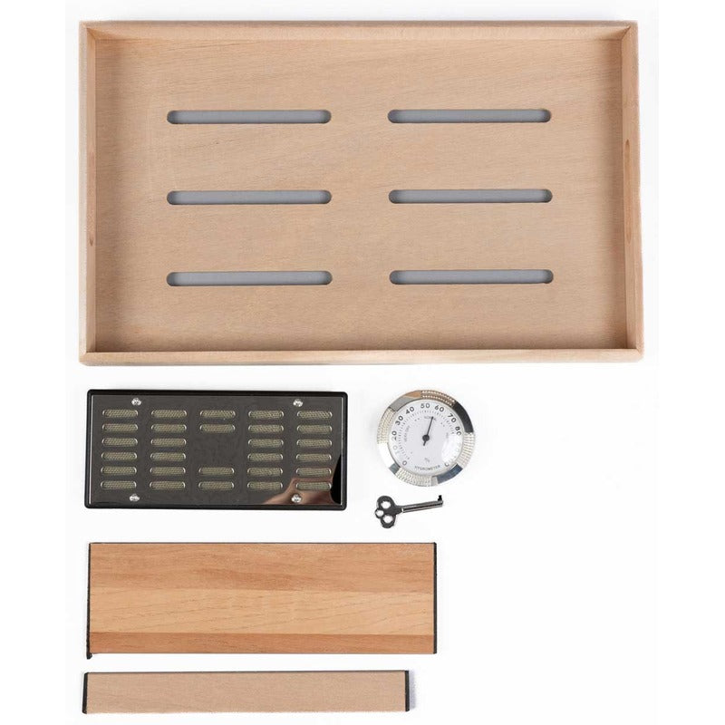 Princeton Bubinga Luxe Storage Case with Digital Humidity Control