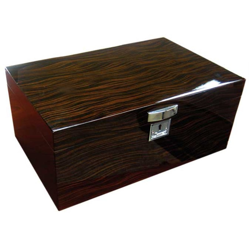 Princeton Ebony Luxe Humidor with Magnetic Humidity Control