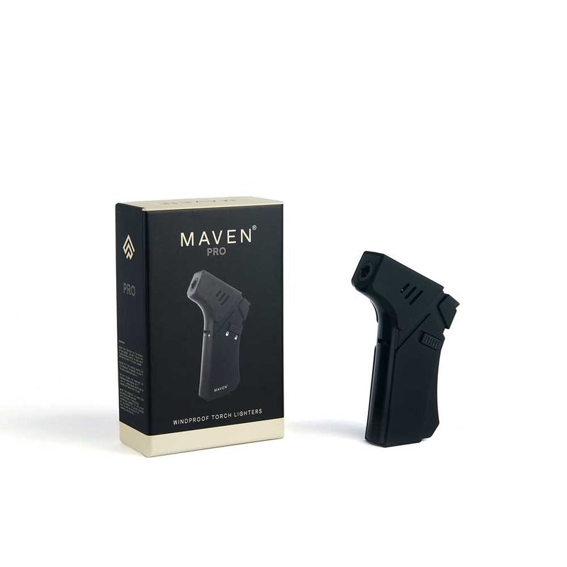 Pro Torch Gun Flame Lighter Black