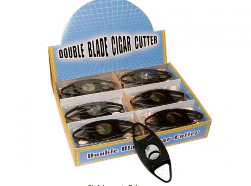 V-Cut & Guillotine Combination Cutter 24 Cutter Display Box 54 Ring Gauge