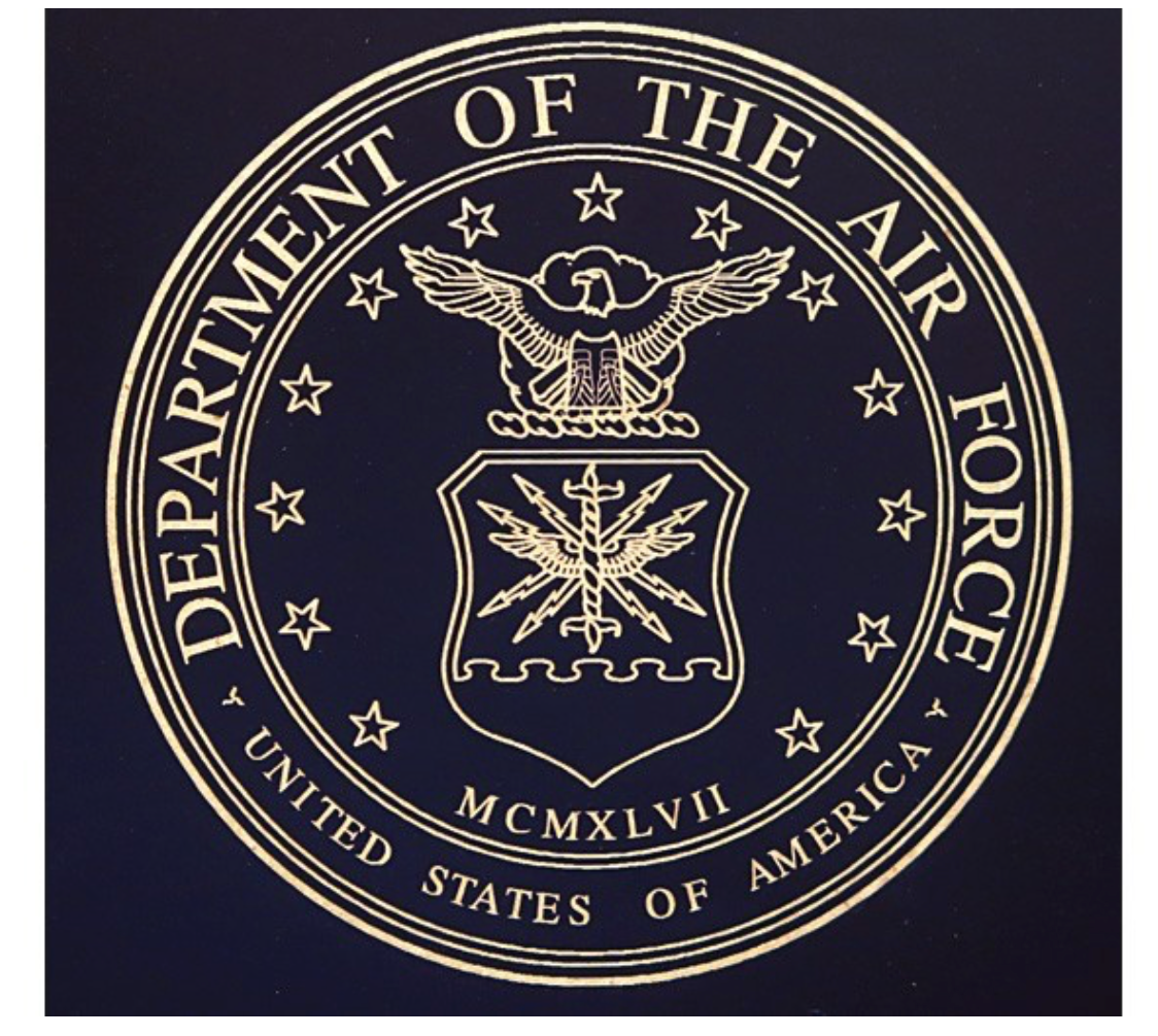AIR FORCE CIGAR HUMIDOR (BLACK)