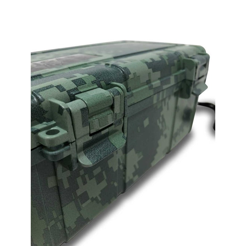 Camouflage Travel Humidor with Humidifier