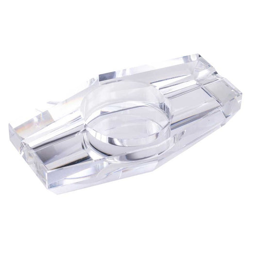 Hexagon Crystal Ashtray with Gift Box