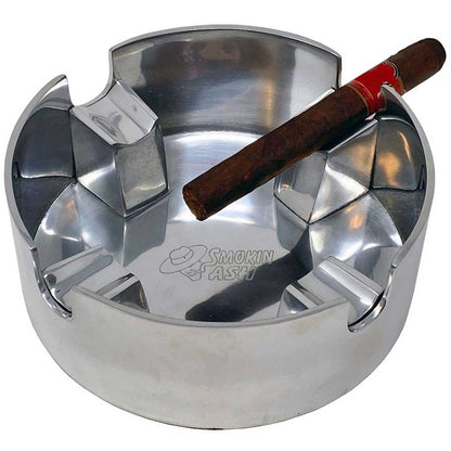 Polished Aluminum Ashtray