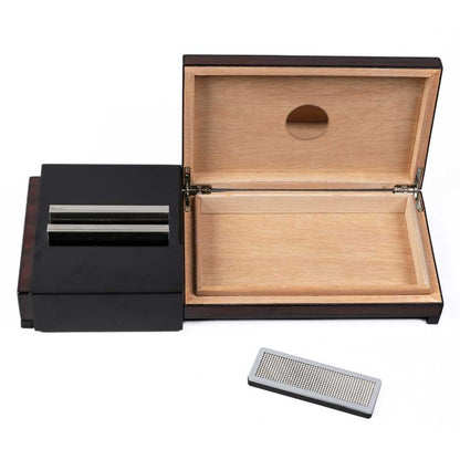 Luxury Ashtray with Humidor & Humidifier