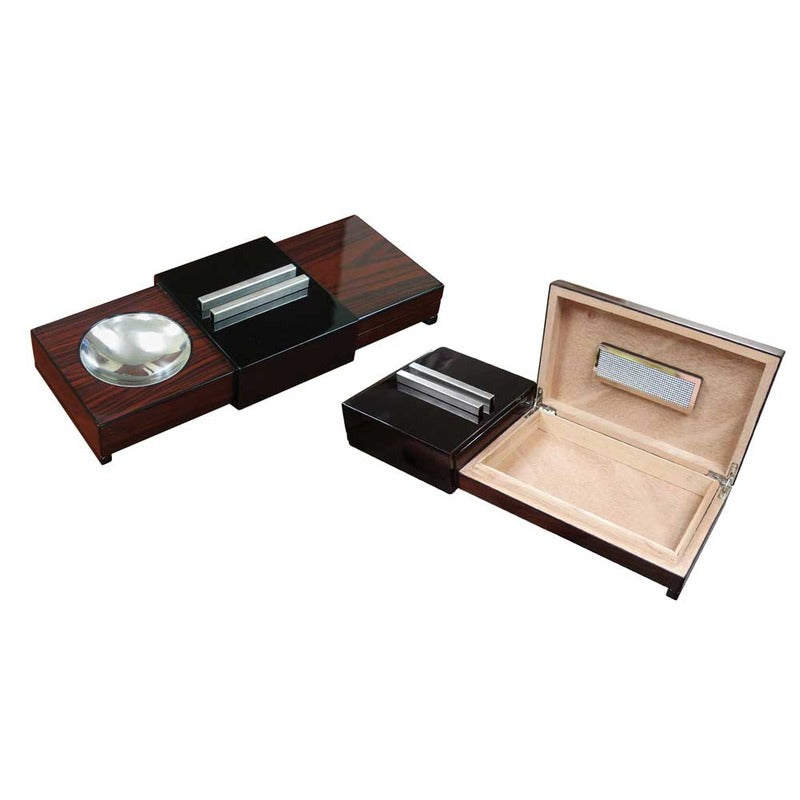 Luxury Ashtray with Humidor & Humidifier