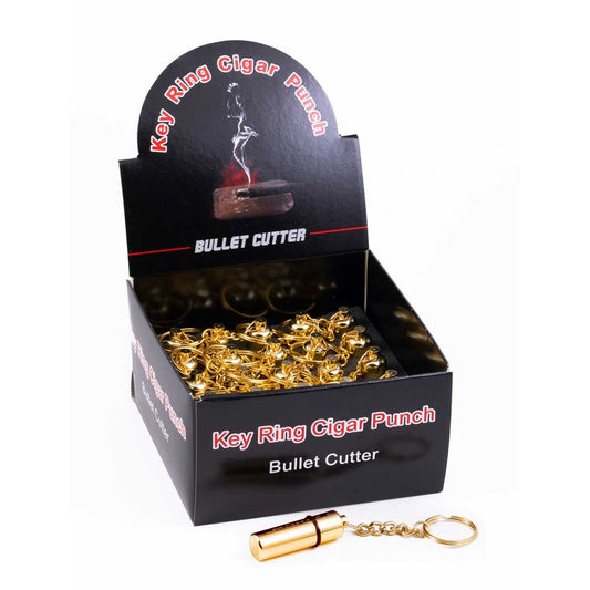 Gold Bullet Keychain Cutter Set (25 pcs)