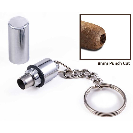 Precision Punch Cutter – Silver Keychain