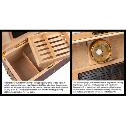 Broadway Elite Glass Chest