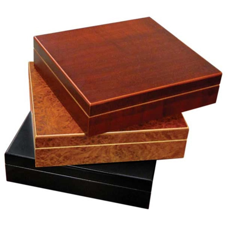 Premium Cedar-Lined Humidor with Humidifier & Hygrometer