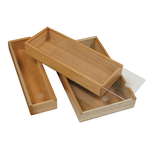 Premium Cedar Wood Sliding Box for Travel Essentials