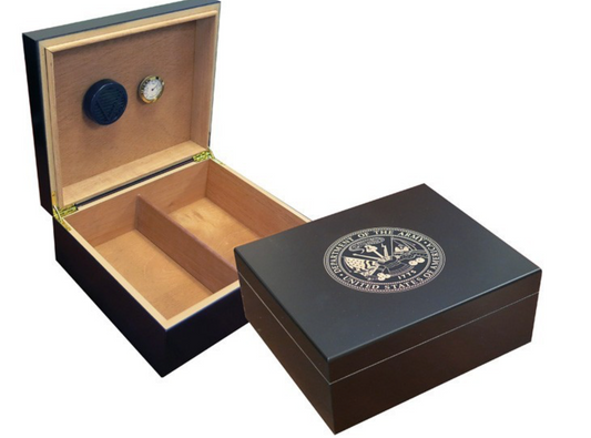 ARMY CIGAR HUMIDOR (BLACK)