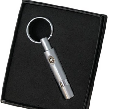 PUSH BUTTON RETRACTABLE PUNCH (SILVER)