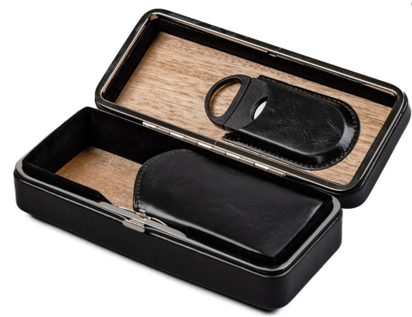 FOLDING CASE W/ CUTTER (BLACK) an (BROWN)