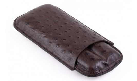 OSTRICH STYLE CASE (BROWN) an  (BLACK)